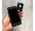 360° kryt Mate silikónový iPhone 5/5S/SE - čierny